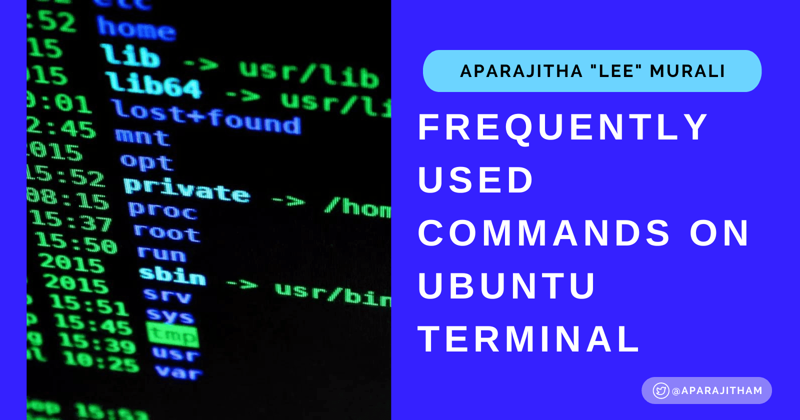 Frequently used commands on Ubuntu terminal